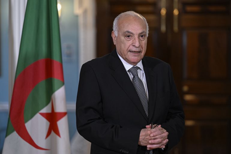 وزير الخارجية الجزائرية أحمد عطاف