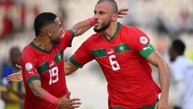 فوز المنتخب الوطني المغربي على تنزانيا