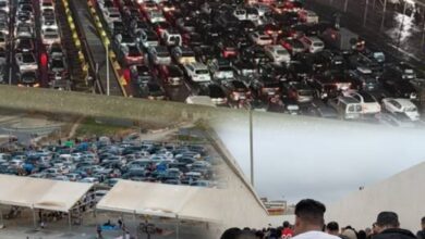 يواجه المسافرون طوابير تمتد لأكثر من كيلومترين مع انتظار قد يصل إلى 9 أو 10 ساعات متواصلة.صور من سبتة المحتلة